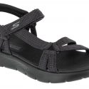 סנדלים סקצ'רס לנשים Skechers  Go Walk Flex Sandal - Sublime - שחור