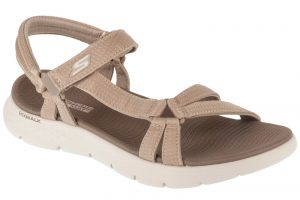 סנדלים סקצ'רס לנשים Skechers  Go Walk Flex Sandal - Sublime - בז'