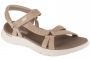 סנדלים סקצ'רס לנשים Skechers  Go Walk Flex Sandal - Sublime - בז'