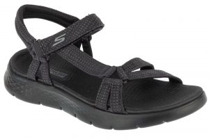 סנדלים סקצ'רס לנשים Skechers  Go Walk Flex Sandal - Sublime - שחור