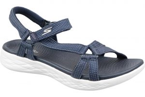 סנדלים סקצ'רס לנשים Skechers  On the GO 600 - Brilliancy - כחול כהה