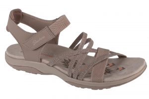 סנדלים סקצ'רס לנשים Skechers  Reggae Slim - Meadow Grazer - חום