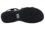 סנדלים סקצ'רס לנשים Skechers  Reggae Slim - Turn It Up - שחור