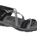 סנדלים סקצ'רס לנשים Skechers Reggae Slim–Takes Two - שחור/אפור