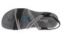 סנדלים סקצ'רס לנשים Skechers Reggae Slim–Takes Two - שחור/אפור