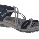 סנדלים סקצ'רס לנשים Skechers Reggae Slim–Takes Two - כחול כהה/אפור