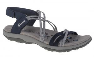 סנדלים סקצ'רס לנשים Skechers Reggae Slim–Takes Two - כחול כהה/אפור