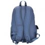תיק סקצ'רס לגברים Skechers  Santa Clara Backpack - כחול