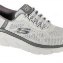 נעלי סניקרס סקצ'רס לגברים Skechers  Slip-ins: D'Lux Walker 2.0 - Rezinate - אפור/לבן