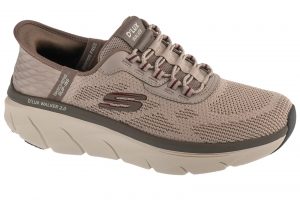 נעלי סניקרס סקצ'רס לגברים Skechers  Slip-ins: D'Lux Walker 2.0 - Rezinate - בז/חום בהיר
