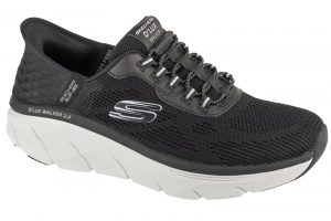 נעלי סניקרס סקצ'רס לגברים Skechers  Slip-ins: D'Lux Walker 2.0 - Rezinate - שחור/לבן