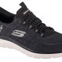 נעלי סניקרס סקצ'רס לגברים Skechers  Slip-Ins: Summits - Key Pace - שחור/לבן