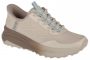 נעלי סניקרס סקצ'רס לנשים Skechers  Slip-Ins: Switch Back - Mist  - בז/חום בהיר