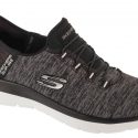 נעלי סניקרס סקצ'רס לנשים Skechers  Summits - Dazzling Haze  - אפור כהה/ שחור