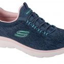 נעלי אימון סקצ'רס לנשים Skechers  Summits - Fun Flair - כחול כהה