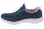 נעלי אימון סקצ'רס לנשים Skechers  Summits - Fun Flair - כחול כהה