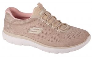 נעלי אימון סקצ'רס לנשים Skechers  Summits - Fun Flair - בז'/ורוד