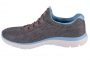 נעלי אימון סקצ'רס לנשים Skechers  Summits - Fun Flair - אפור