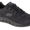 נעלי אימון סקצ'רס לגברים Skechers  Track - Front Runner - שחור/אפור