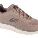 נעלי אימון סקצ'רס לגברים Skechers  Track - Front Runner - חום בהיר