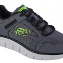 נעלי סניקרס סקצ'רס לגברים Skechers  Track-Knockhill - אפור כהה/צבעוני