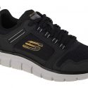 נעלי סניקרס סקצ'רס לגברים Skechers  Track-Knockhill - שחור/לבן