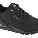 נעלי סניקרס סקצ'רס לנשים Skechers  Uno-Golden Air - שחור/ורוד