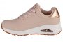 נעלי סניקרס סקצ'רס לנשים Skechers  Uno-Golden Air - בז'