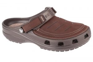 סנדלים קרוקס לגברים Crocs Yukon Vista II Clog  - חום