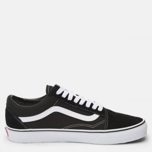 נעלי סניקרס ואנס לגברים Vans Old Skool - שחור/לבן