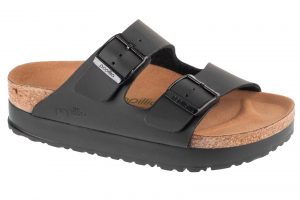 כפכפי בירקנשטוק לנשים Birkenstock Arizona Platform Flex BF - שחור