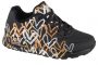 נעלי סניקרס סקצ'רס לנשים Skechers Uno-Metallic Love - שחור