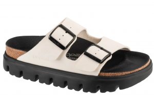 כפכפי בירקנשטוק לנשים Birkenstock Arizona Papillio Chunky BF - לבן