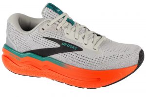 נעלי ריצה ברוקס לגברים Brooks Ghost Max 2 - לבן/כתום