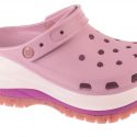 כפכפי קרוקס לנשים Crocs Classic Mega Crush Clog  - ורוד בהיר