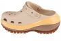 כפכפי קרוקס לנשים Crocs Classic Mega Crush Clog  - צהוב/חום