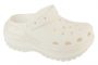 כפכפי קרוקס לנשים Crocs Classic Mega Crush Clog  - לבן