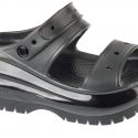 כפכפי קרוקס לנשים Crocs Classic Mega Crush - שחור