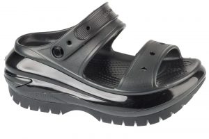כפכפי קרוקס לנשים Crocs Classic Mega Crush - שחור