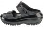 כפכפי קרוקס לנשים Crocs Classic Mega Crush - שחור