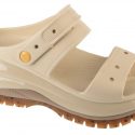 כפכפי קרוקס לנשים Crocs Classic Mega Crush - בז'