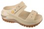 כפכפי קרוקס לנשים Crocs Classic Mega Crush - בז'