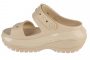 כפכפי קרוקס לנשים Crocs Classic Mega Crush - בז' מלא