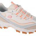 נעלי סניקרס סקצ'רס לנשים Skechers  D'Lites - Bold Views  - לבן חלקי
