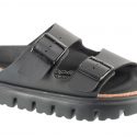 כפכפי בירקנשטוק לנשים Birkenstock Arizona Papillio Chunky BF - שחור