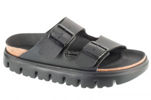 כפכפי בירקנשטוק לנשים Birkenstock Arizona Papillio Chunky BF - שחור