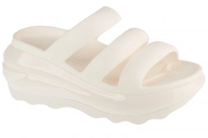 כפכפי קרוקס לנשים Crocs Classic Mega  - לבן