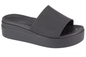 כפכפי קרוקס לנשים Crocs Brooklyn Platform Slide  - שחור