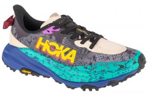 נעלי ריצה הוקה לנשים Hoka One One Speedgoat 6 - אפור בהיר/צבעוני