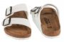 כפכפי בירקנשטוק לגברים Birkenstock Arizona BF - לבן